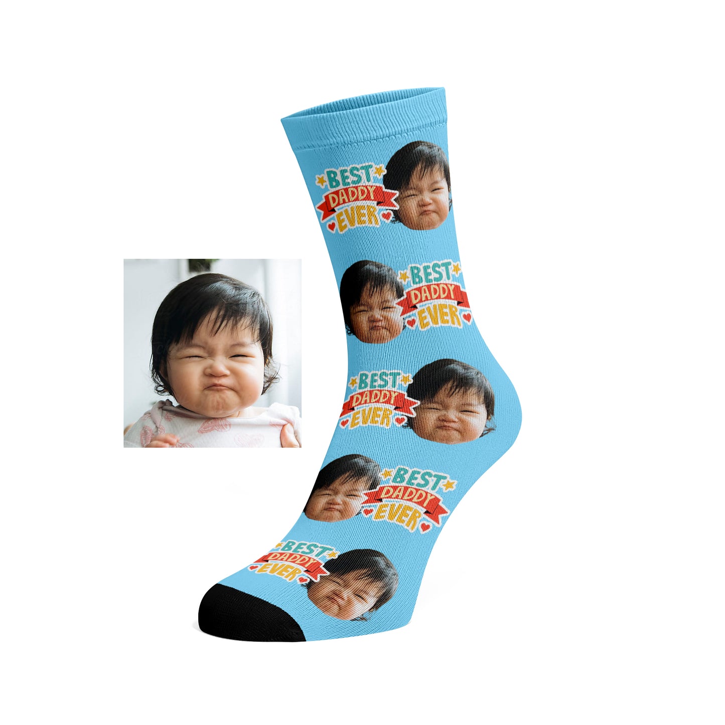 Custom Face socks - Best Dad