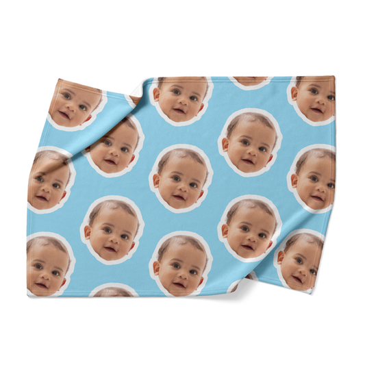 Custom Face Blanket | Personalised Fleece