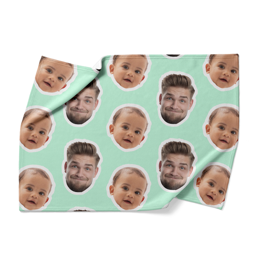 Custom Face Blanket (2 Face) | Personalised Fleece