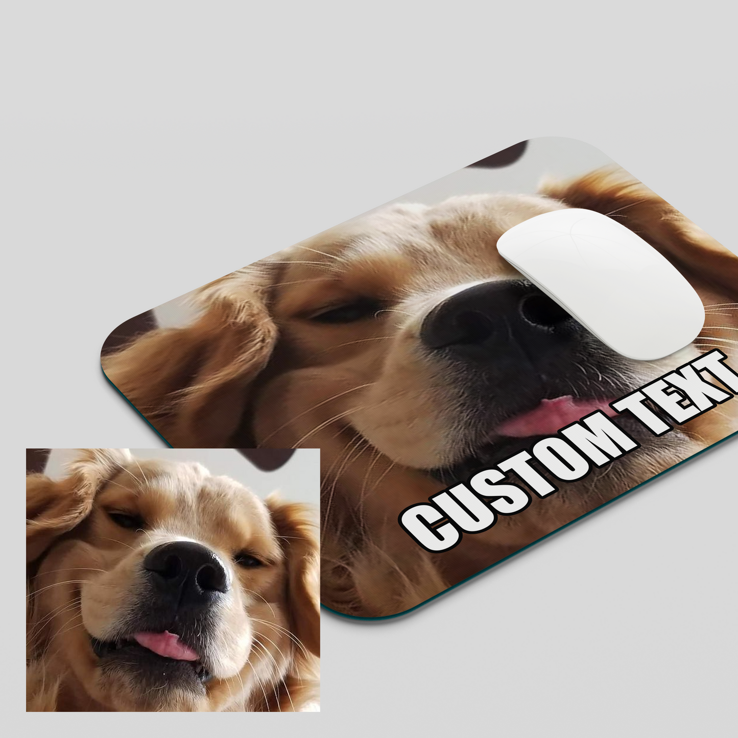 Custom Face Image Meme Mouse Pad