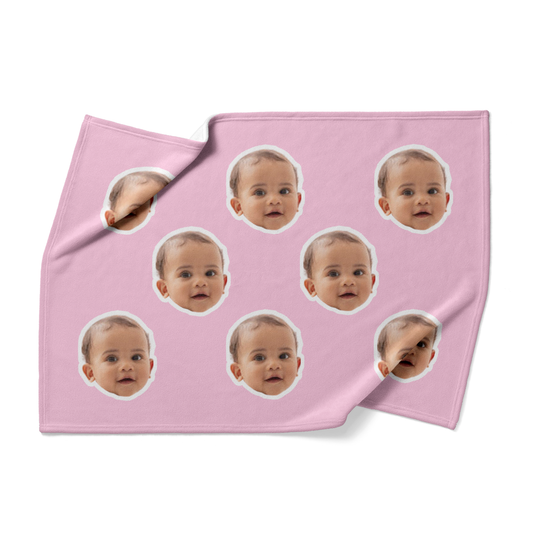 Custom Face Blanket | Personalised Fleece