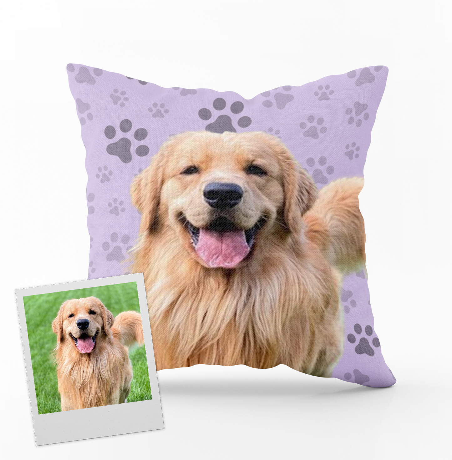 Custom Pet Pillow Case - Personalised Cushion (2 sides)