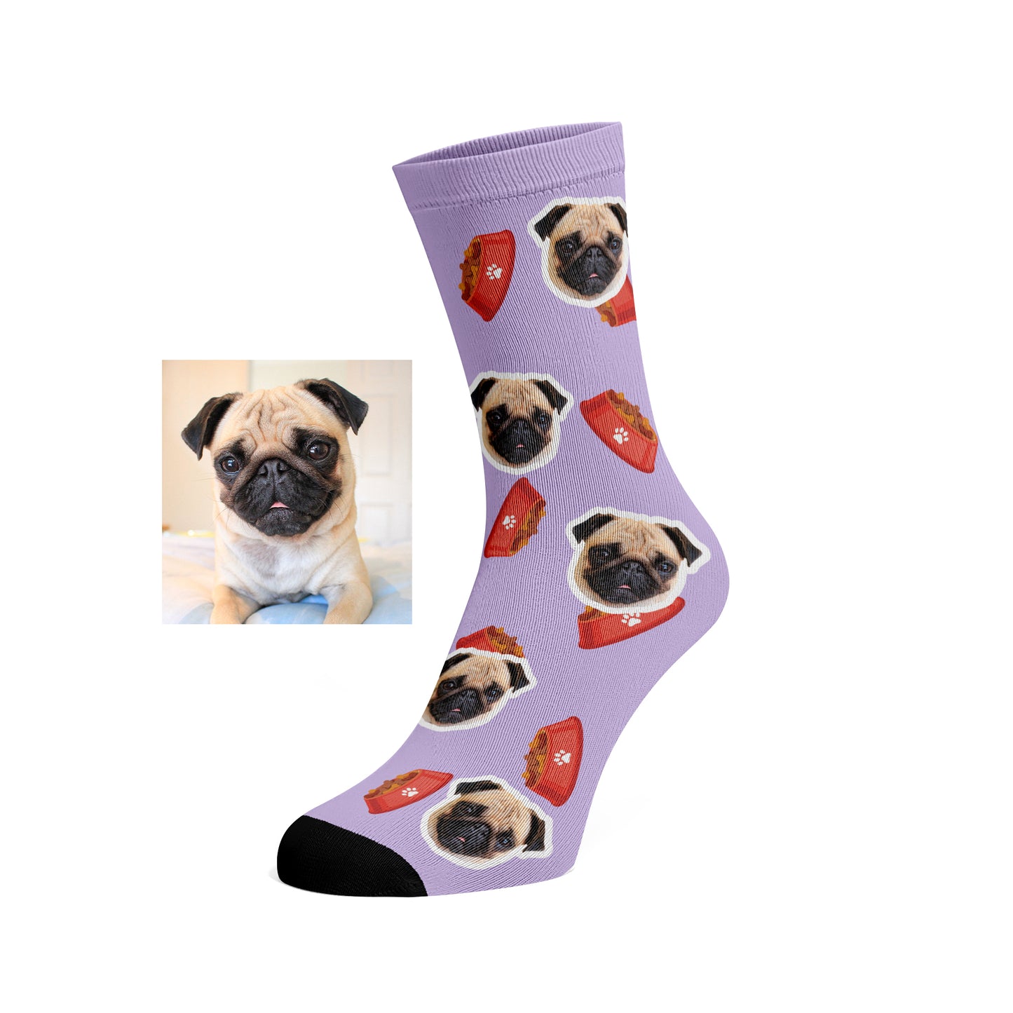 Custom Pet Food socks