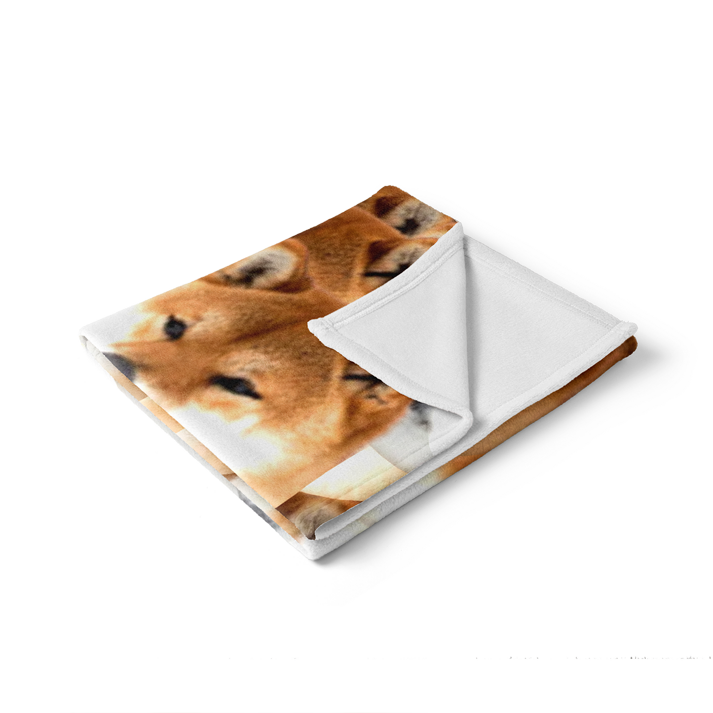 Custom Pet Blanket (Scatter face) | Art Portrait Fleece