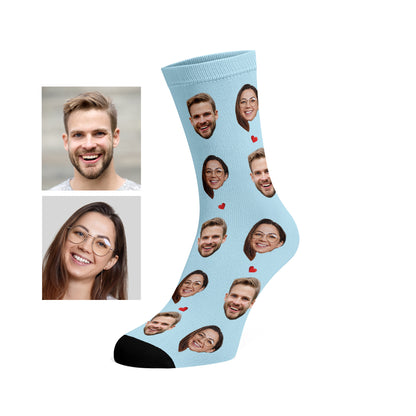 Custom Couple Socks