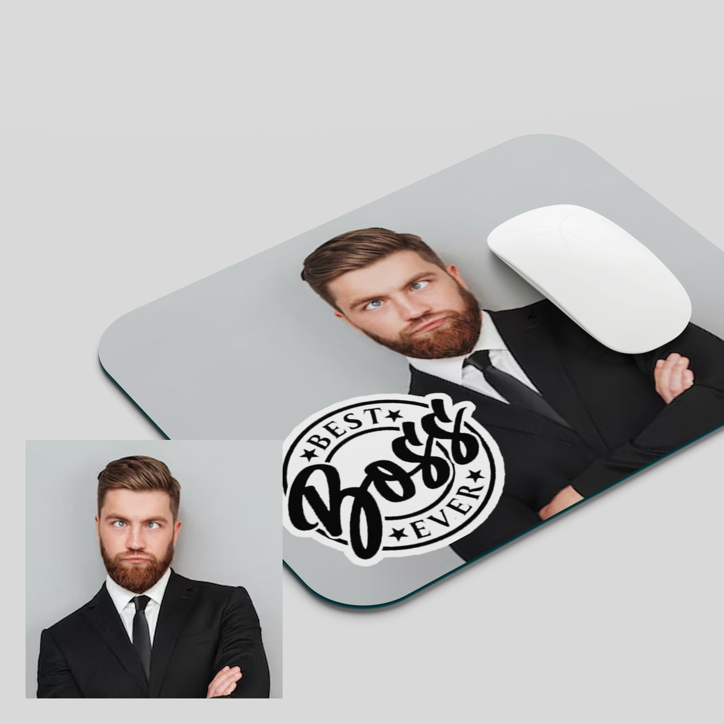 Custom Face Mouse Pad - #1 Best Boss