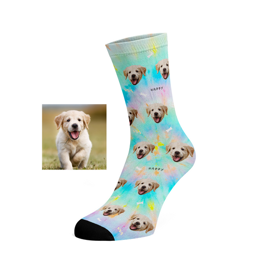 Custom Pet socks (Tie Dye)