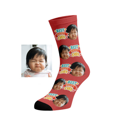 Custom Face socks - Best Dad
