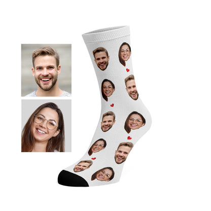 Custom Couple Socks