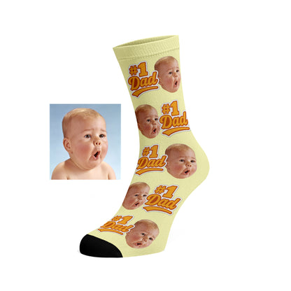 Custom Face socks - #1 Dad
