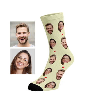 Custom Couple Socks