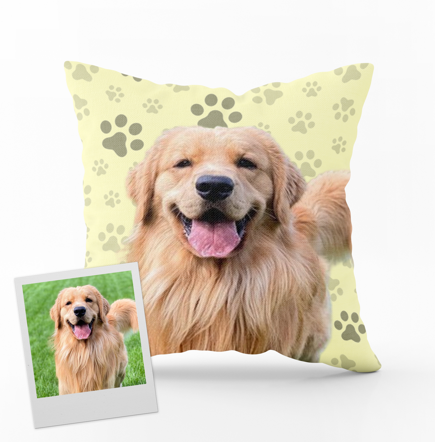 Custom Pet Pillow Case - Personalised Cushion (2 sides)