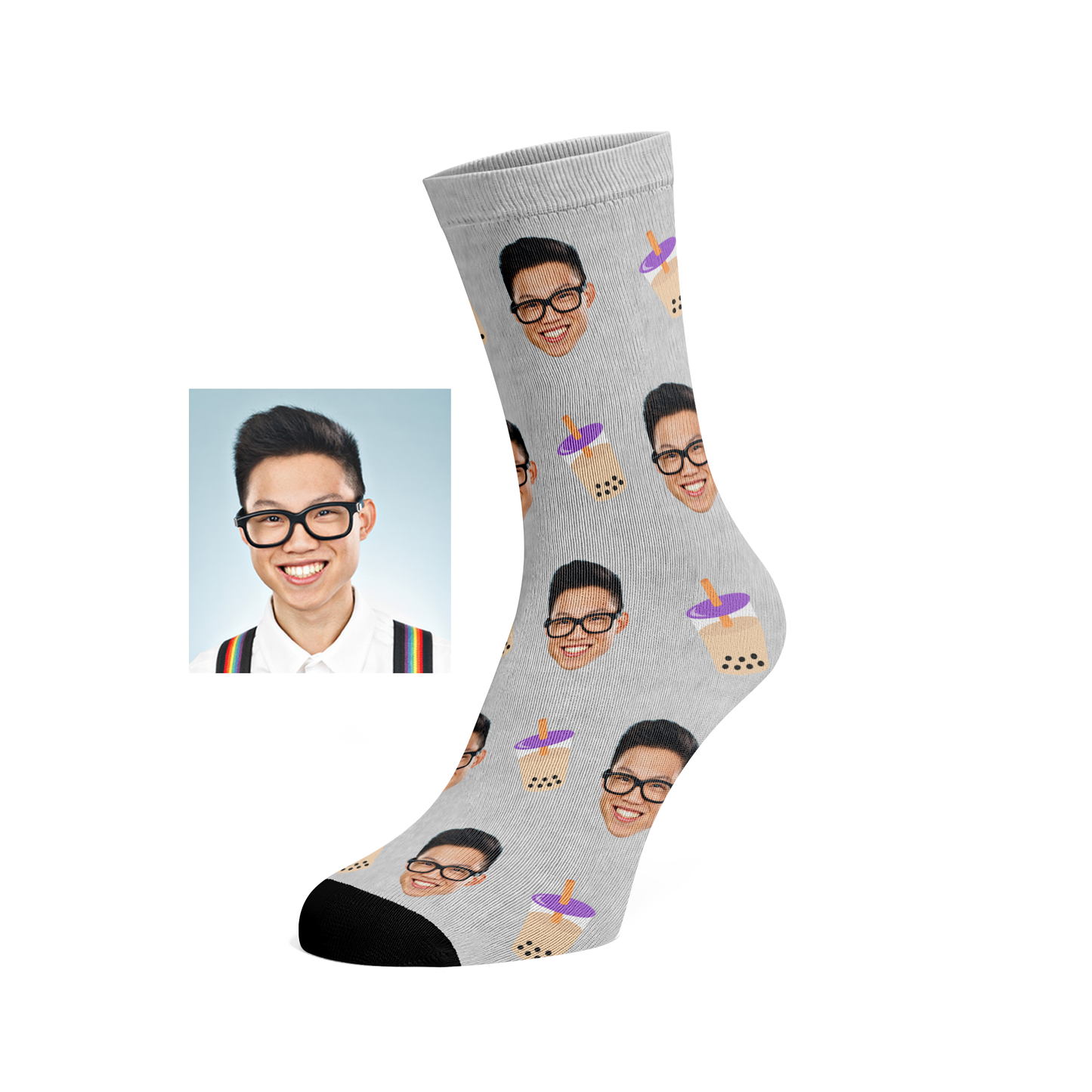 Custom Bubbletea socks