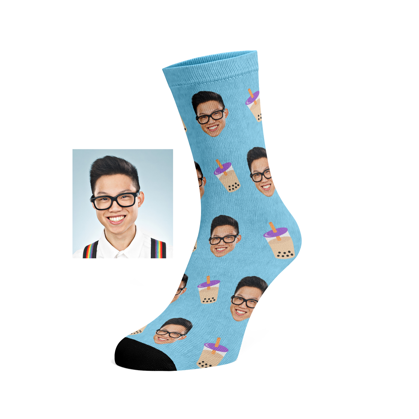 Custom Bubbletea socks