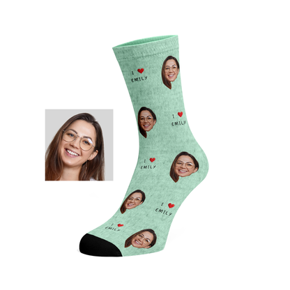 Custom Couple Socks (I ❤️ Custom)