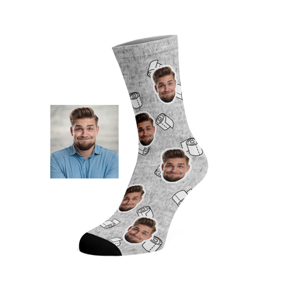 Custom Toilet Paper socks