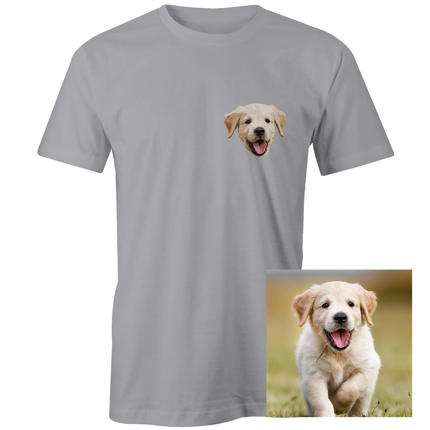 Custom Pet face t-shirt