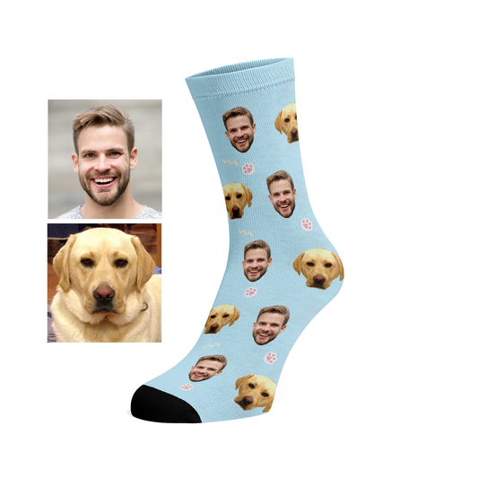 Custom Pet & Owner socks