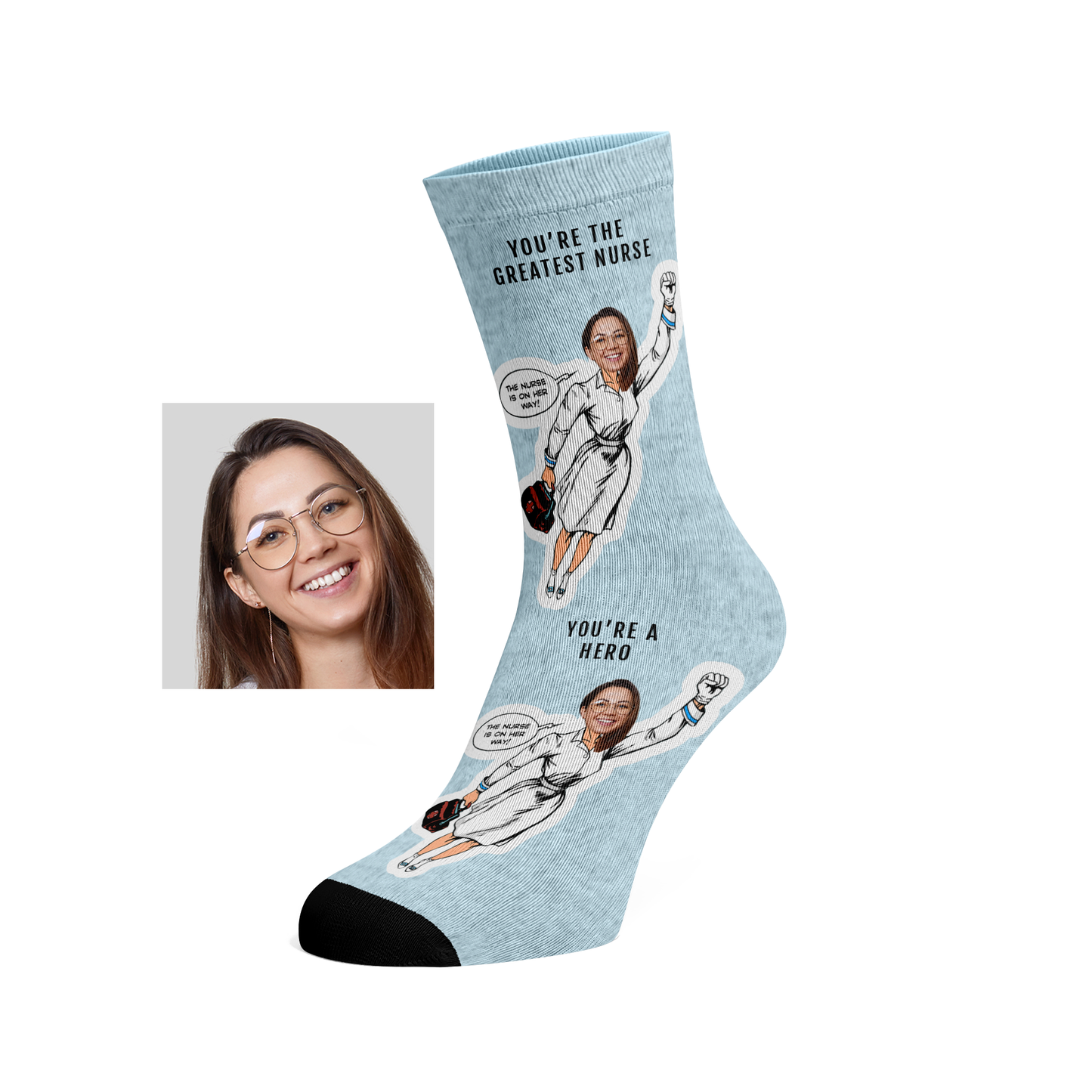 Custom Nurse Socks