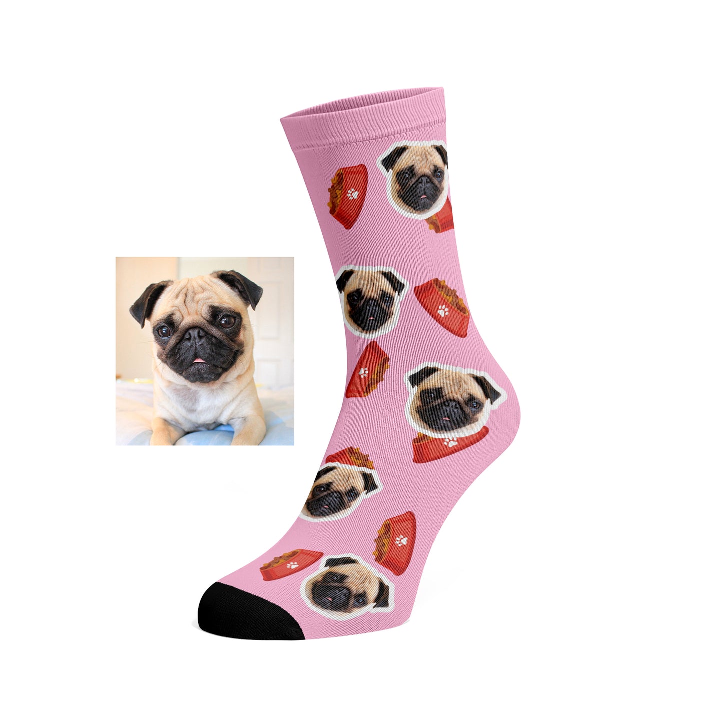 Custom Pet Food socks