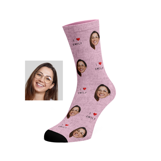 Custom Couple Socks (I ❤️ Custom)