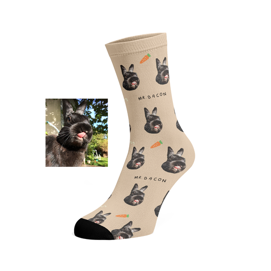 Custom Rabbit socks