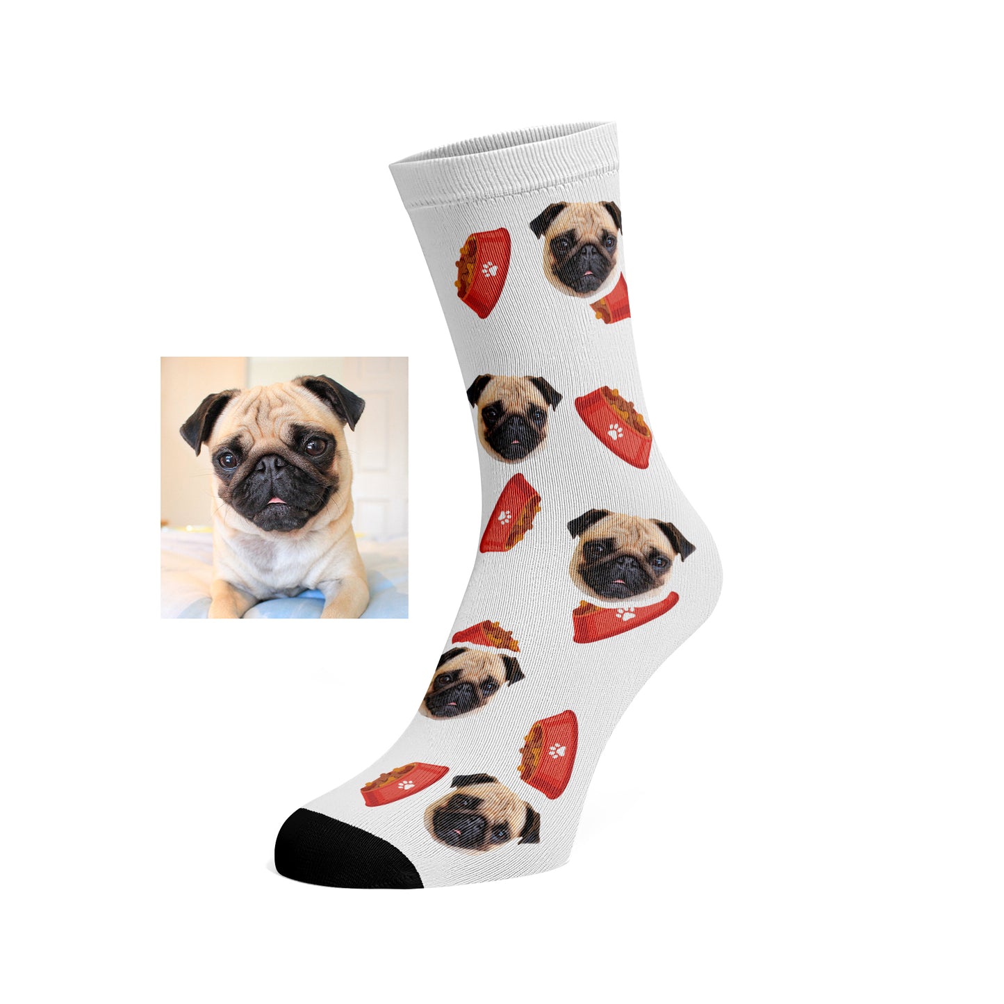 Custom Pet Food socks