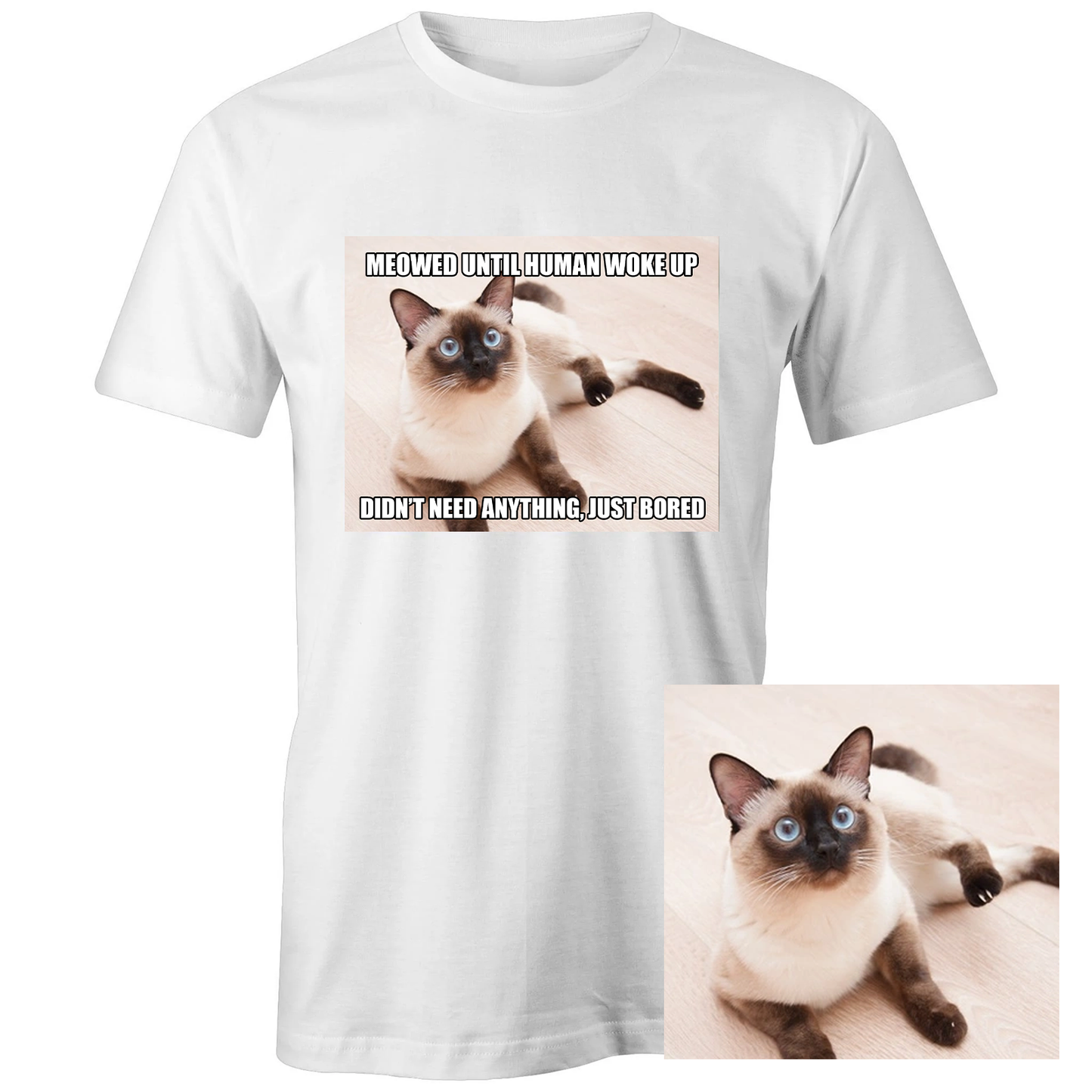 Custom Pet Meme T-shirt